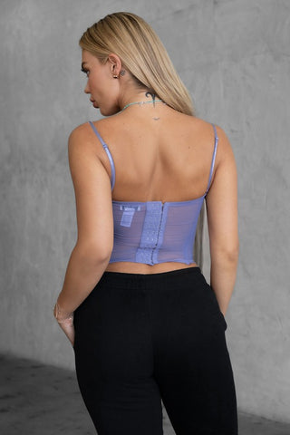 Moonlit Lavender Lingerie Corset