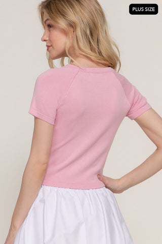 Pink Penny Tee