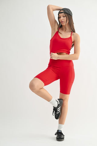 Full Flex Red Cami