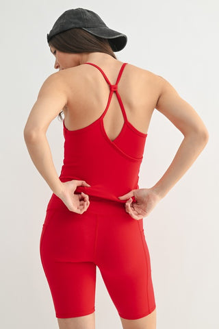 Full Flex Red Cami