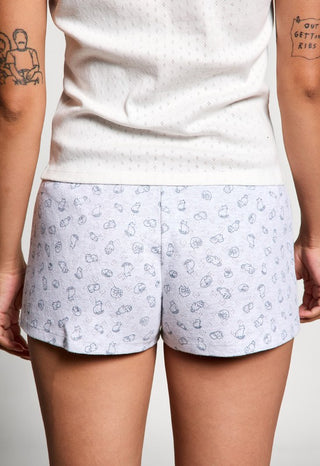 Pointelle Kitten Around Shorts